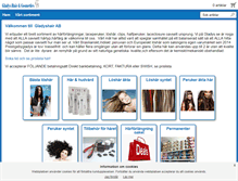 Tablet Screenshot of gladys.se
